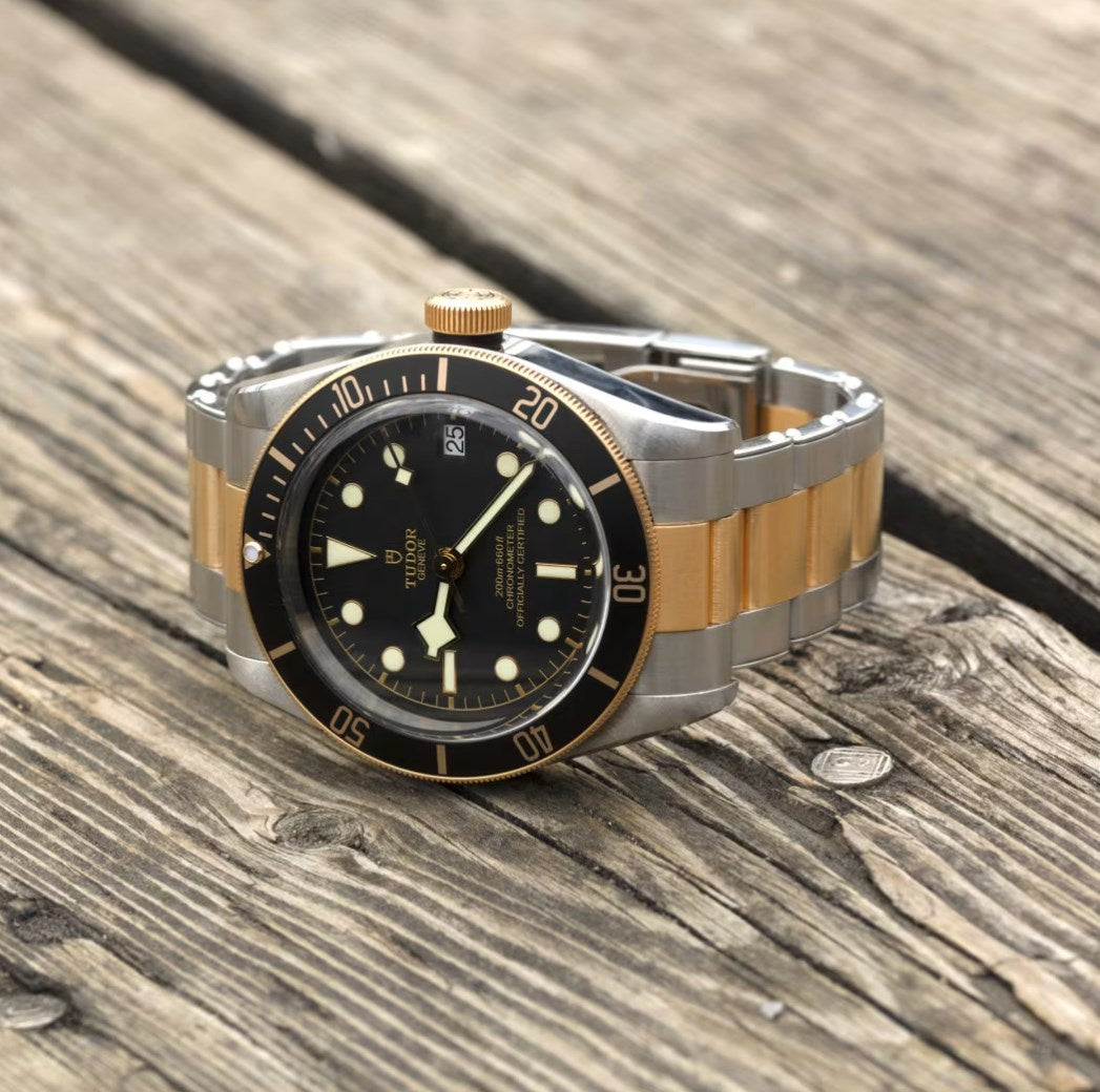 Tudor Black Bay S&G - 41 MM - Steel and Yellow Gold - Black Dial - M79733N-0008 - NYCW