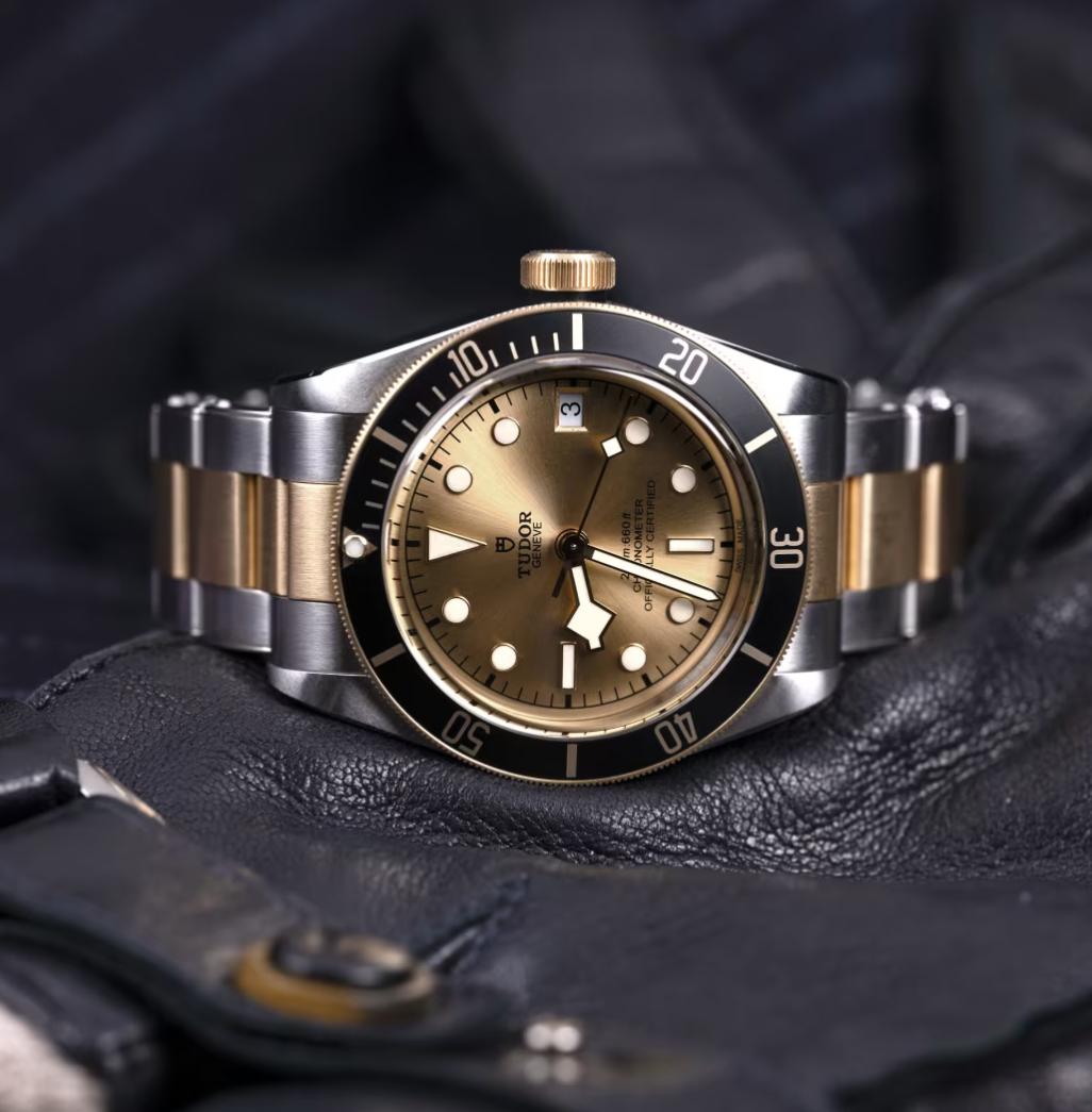 Tudor Black Bay S&G - 41 MM - Steel and Yellow Gold - Champagne Dial - M79733N-0004 - NYCW