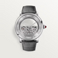 Cartier Rotonde de Cartier Platinum 43.5 MM - Dark Gray alligator Leather Strap - Skeleton Dial - WHRO0078