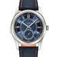 Patek Philippe Grand Complications - White Gold - 38 MM - Composite Strap - Blue Dial - 7047G-001