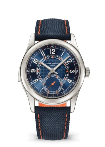 Patek Philippe Grand Complications - White Gold - 38 MM - Composite Strap - Blue Dial - 7047G-001