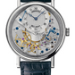 Breguet Tradition White Gold 40 MM - Blue Leather Strap - Silver Dial - 7057BB/11/9W6