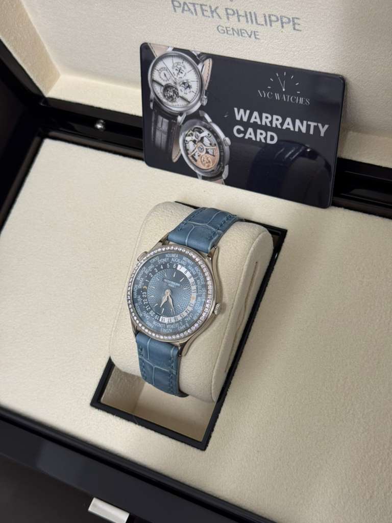 Patek Philippe Complications - World Timer - 36 MM - White Gold - 7130G-016