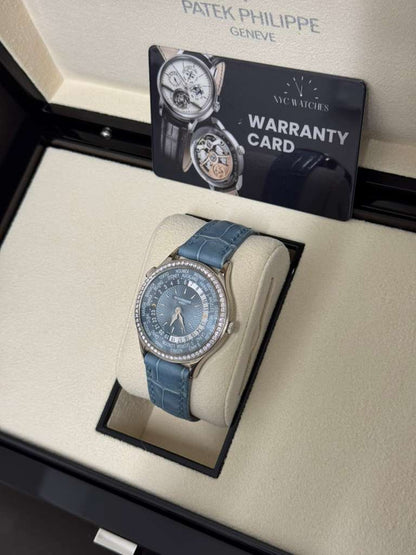 Patek Philippe Complications - World Timer Beijing - 36 MM - White Gold - 7130G-016