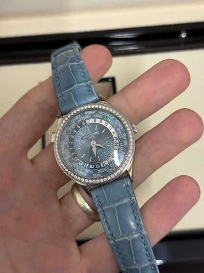 Patek Philippe Complications - World Timer Beijing - 36 MM - White Gold - 7130G-016