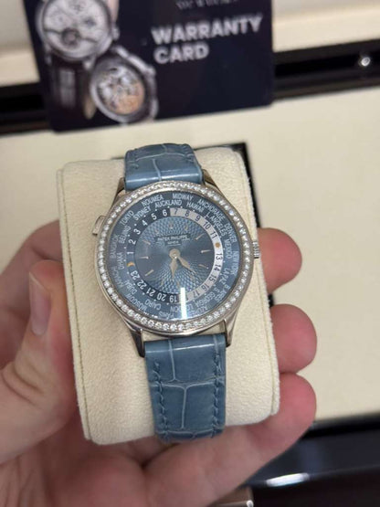 Patek Philippe Complications - World Timer Beijing - 36 MM - White Gold - 7130G-016