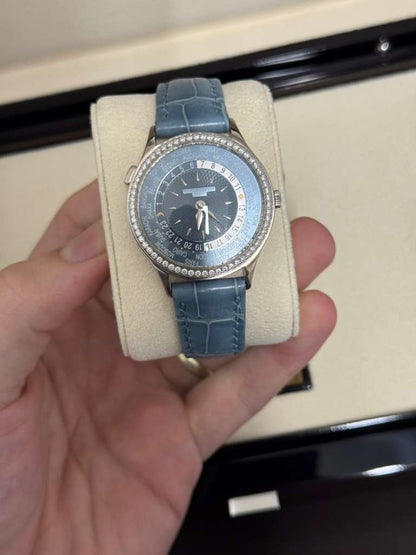 Patek Philippe Complications - World Timer Beijing - 36 MM - White Gold - 7130G-016