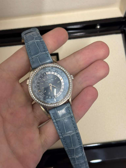 Patek Philippe Complications - World Timer Beijing - 36 MM - White Gold - 7130G-016