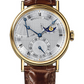 Breguet Classique Yellow Gold 39 MM - Brown Leather Strap - Silver Dial - 7137BA/11/9V6