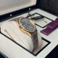 Patek Philippe Grand Complications - 35 MM - Rose Gold - Silver Dial - Alligator Leather Strap - 7140R-001