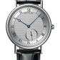 Breguet Classique White Gold 40 MM - Black Leather Strap - Silver Gold Dial -  7147BB/12/9WU