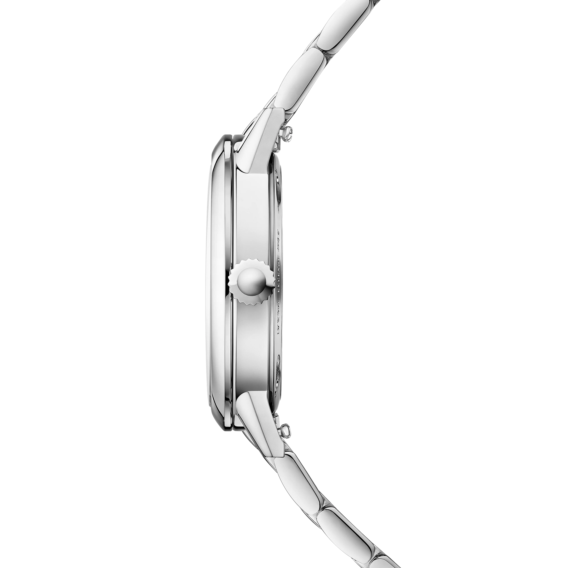 JLC - Rendez-Vous Classic Hour-Minute - 29 MM - Stainless Steel - Silvered-Gray Guilloché Dial - Stainless Steel Bracelet - Q3658110