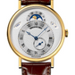 Breguet Classique Yellow Gold 39 MM - Brown Leather Strap - Silver Dial - 7337BA/1E/9V6