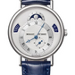 Breguet Classique White Gold 39 MM - Blue Leather Strap - Gold Dial -  7337BB/12/9VU