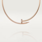 Cartier Juste Un Clou Necklace - Rose Gold - Diamonds - N7424268