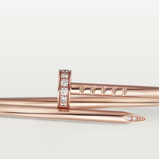 Cartier Just Un Clou - Rose Gold Small Model - Diamonds - B6065817