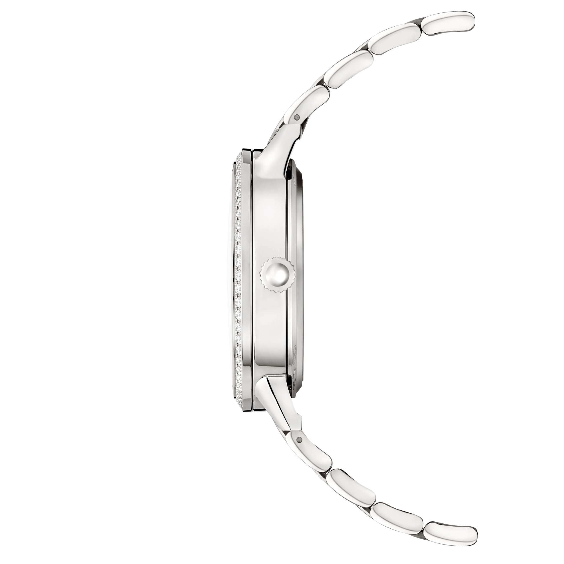 JLC - Rendez-Vous Classic Night & Day - 29 MM - Stainless Steel - Silvered-Gray Guilloché Dial - Diamond Bezel - Stainless Steel Bracelet - Q3468130