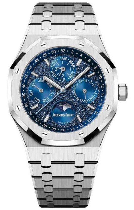 Audemars Piguet - Royal Oak Perpetual Calendar "John Mayer" - 41 MM - White Gold - Limited Edition - 26574BC.OO.1220BC.02