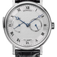 Breguet Classique White Gold 42 MM - Black Leather Strap -  Silvered Gold Dial - 7637BB/12/9ZU