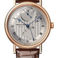 Breguet Classique Rose Gold 41 MM - Brown Leather Strap - Silvered Gold Dial - 7727BR/12/9WU