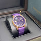 Audemars Piguet - Code 11.59 - 38 MM - Rose Gold - Purple Dial - 77410OR.OO.A623CR.01
