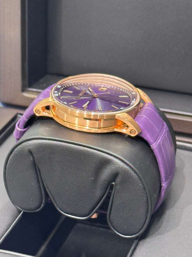 Audemars Piguet - Code 11.59 - 38 MM - Rose Gold - Purple Dial - 77410OR.OO.A623CR.01