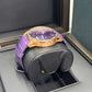 Audemars Piguet - Code 11.59 - 38 MM - Rose Gold - Purple Dial - 77410OR.OO.A623CR.01
