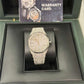 Audemars Piguet Royal Oak Frosted Gold Selfwinding 34 MM - White Gold Bracelet - Rhodium-plated Dial - 77450BC.GG.1361BC.01