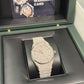 Audemars Piguet Royal Oak Frosted Gold Selfwinding 34 MM - White Gold Bracelet - Rhodium-plated Dial - 77450BC.GG.1361BC.01