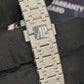 Audemars Piguet Royal Oak Frosted Gold Selfwinding 34 MM - White Gold Bracelet - Rhodium-plated Dial - 77450BC.GG.1361BC.01