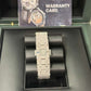 Audemars Piguet Royal Oak Frosted Gold Selfwinding 34 MM - White Gold Bracelet - Rhodium-plated Dial - 77450BC.GG.1361BC.01