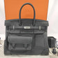Hermès Birkin 35 Cargo - Gris Misty - Canvas & Swift - Palladium Hardware - B35CGMCSPHW