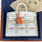 Hermès Birkin 20 - Faubourg "Snow White" - Palladium Hardware - B20FSNPHW