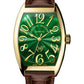 Franck Muller Cintrée Curvex - 36 MM - 18k Yellow Gold - Green Dial - 7880 SC 30TH GREEN