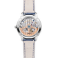 JLC - Rendez-Vous Classic Moon - 34 MM - Stainless Steel - Silvered-Gray Guilloché Diamond Dial - Diamond-Set Bezel - Blue Leather Strap - Q3578431