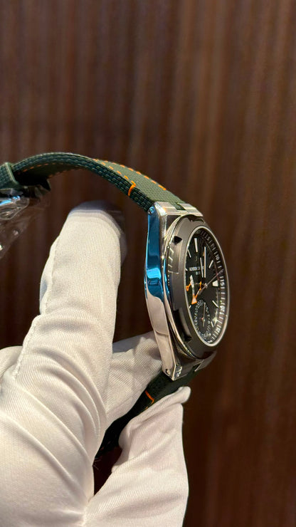 Vacheron Constantin Overseas Dual Time Cardinal Points - West - 41 MM - Titanium - Green Dial - 7930V/210T-H075