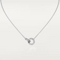 Cartier Love Necklace Diamond Paved- White Gold - B7216300