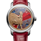 Vacheron Constantin Métiers D' Art Tribute To Great Civilizations - White Gold - 42 MM - Red Leather Strap - Lamassu De Sargon II Dial - 7620A/000G-H080