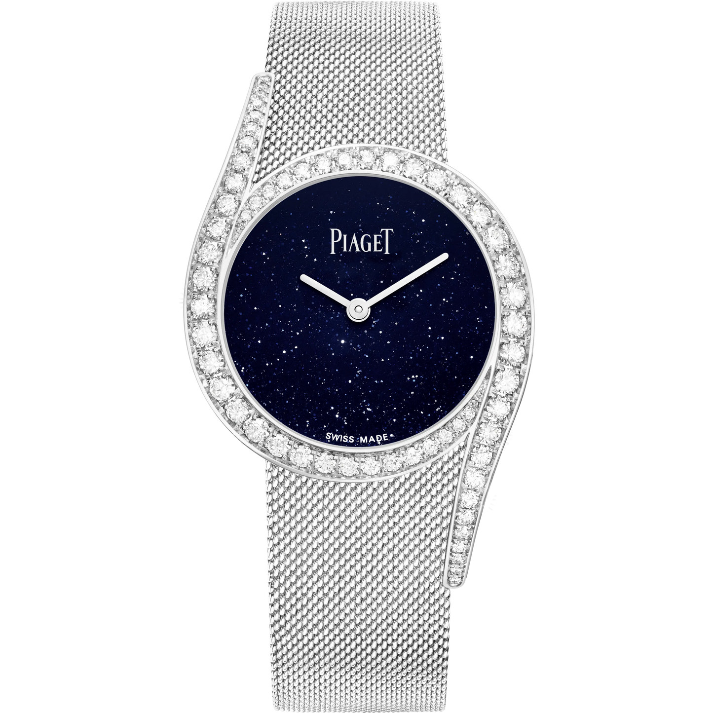 Piaget Limelight Gala - White Gold 32 MM - White Gold Bracelet - Diamond Bezel - Blue Dial - G0A47162