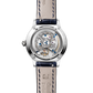 JLC - Rendez-Vous Classic Night & Day - 29 MM - Stainless Steel - Mother-Of-Pearl Dial - Blue Leather Strap - Q3468410