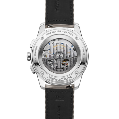 JLC - Polaris Chronograph - 42 MM - Stainless Steel - Shaded Gray Dial - Beige Fabric Strap - Q902843J