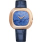 Piaget Andy Warhol - Rose Gold - 45 MM x 43 MM - Blue Alligator Leather Strap - Blue Quartz Dial - G0A51246