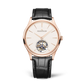 JLC - Master Ultra Thin Tourbillon - 40 MM - Pink Gold - Eggshell Beige Dial - Black Leather Strap - Q1682411