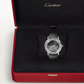 Cartier Rotonde de Cartier Platinum 43.5 MM - Dark Gray alligator Leather Strap - Skeleton Dial - WHRO0078