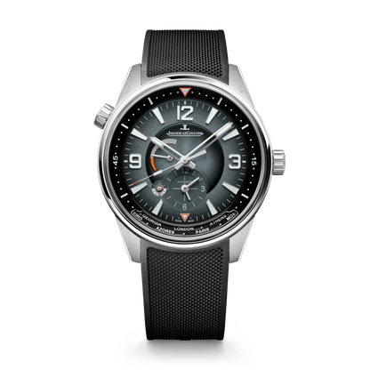 JLC - Polaris Geographic - 42 MM - Stainless Steel - Ocean Gray Dial - Black Rubber Strap - Q9078640