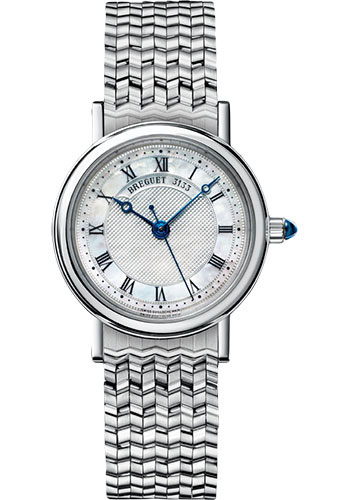 Breguet Classique White Gold 30 MM - White Gold Bracelet - Natural Mother of Pearl Dial - 8067BB/52/BC0