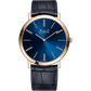 Piaget Altiplano - Rose Gold 38 MM - Blue Leather Strap - Blue Dial - G0A45050