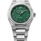 Girard-Perregaux Laureato Stainless Steel 42 MM - Stainless Steel Bracelet - Sunray Green With a Clous de Paris Pattern Dial - 81010-11-3153-1CM