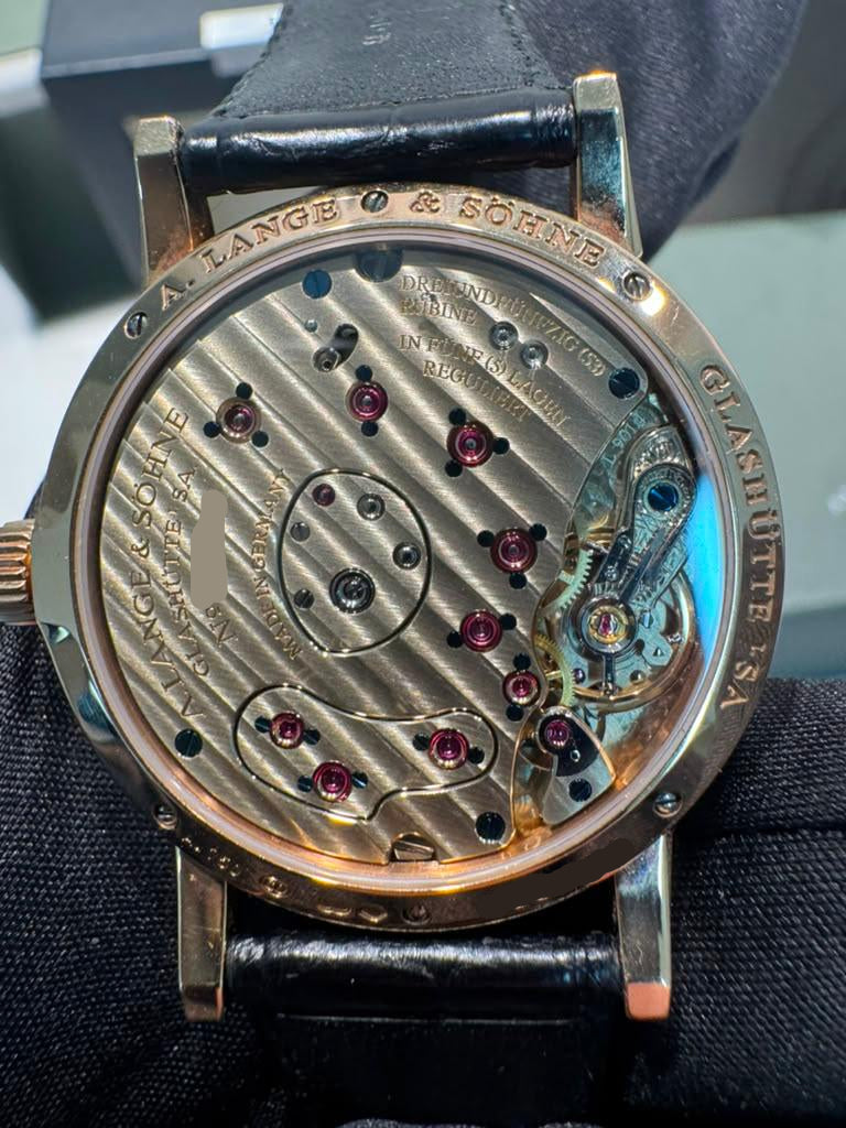 A. Lange &amp; Söhne Little Lange 1 Soirée Watch - 36.1 MM - 18K Rose Gold - Mother of Pearl Dial - Ref. 813.047
