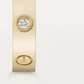 Cartier Love Wedding Band - Yellow Gold - Diamonds - B4056100